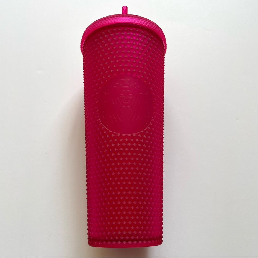 NWOT Starbucks 2023 Spring Pink Jelly Studded Venti 24oz Tumbler